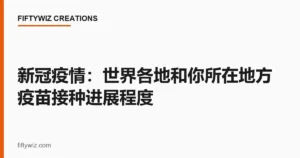 新冠疫情：世界各地和你所在地方疫苗接种进展程度