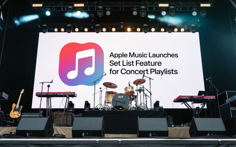 Apple Music Launches Set List Feature for Concert Playlists