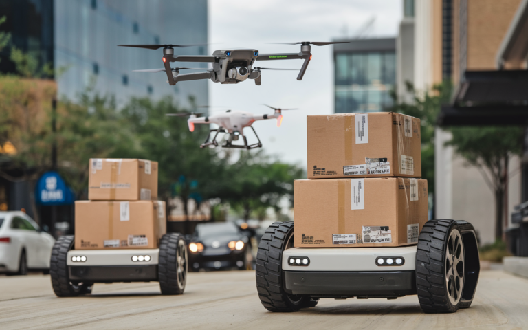 Drones and Robots Unite: The Future of Delivery Trials in Dallas