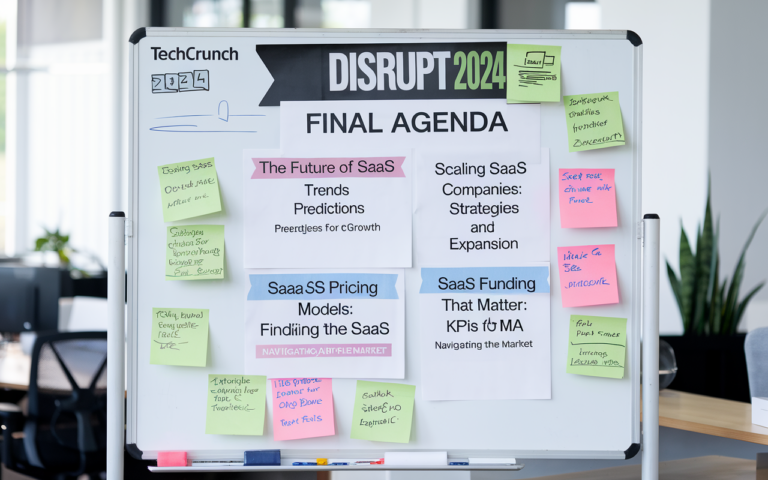 Final Agenda for the SaaS Stage at TechCrunch Disrupt 2024