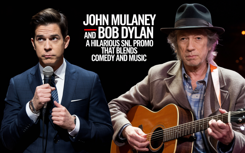 John Mulaney and Bob Dylan: A Hilarious SNL Promo That Blends Comedy and Music