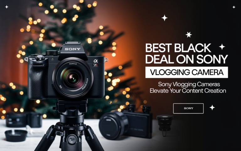 Best Black Friday Deal on Sony Vlogging Cameras to Elevate Your Content Creation