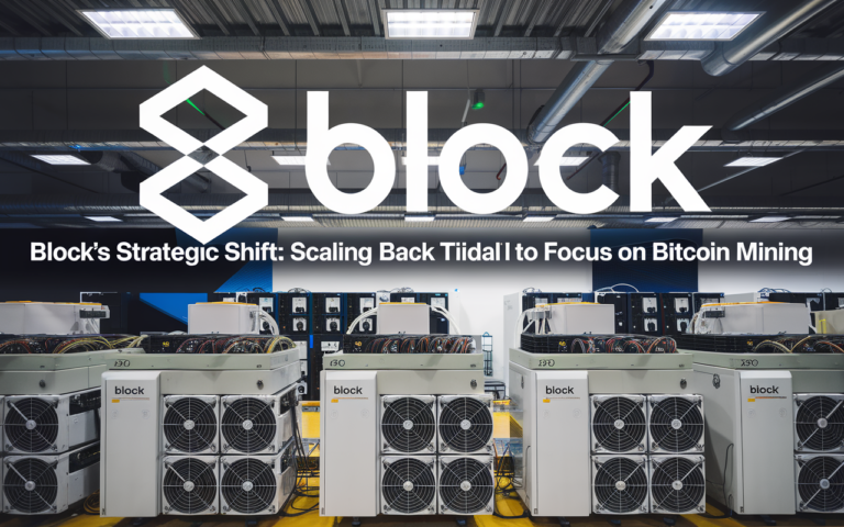 Block’s Strategic Shift: Scaling Back TIDAL to Focus on Bitcoin Mining