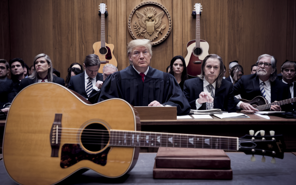 Gibson vs Trump Guitars: A Legal Battle of Iconic Proportions