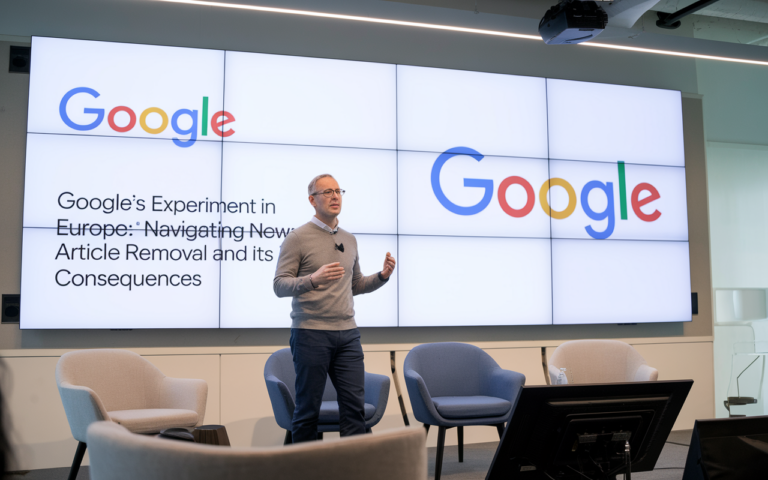 Google’s Experiment in Europe: Navigating News Article Removal and Its Consequences