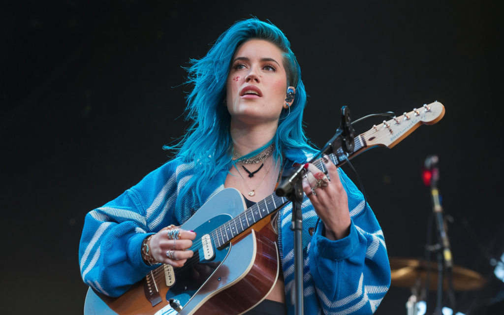 Halsey Transforms Colors into a Nostalgic Nineties Anthem at Amazon Music Live Concert