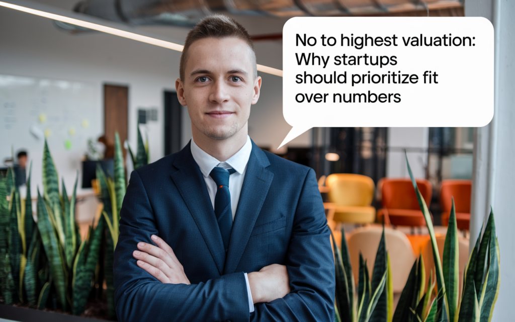 No to Highest Valuation: Why Startups Should Prioritize Fit Over Numbers