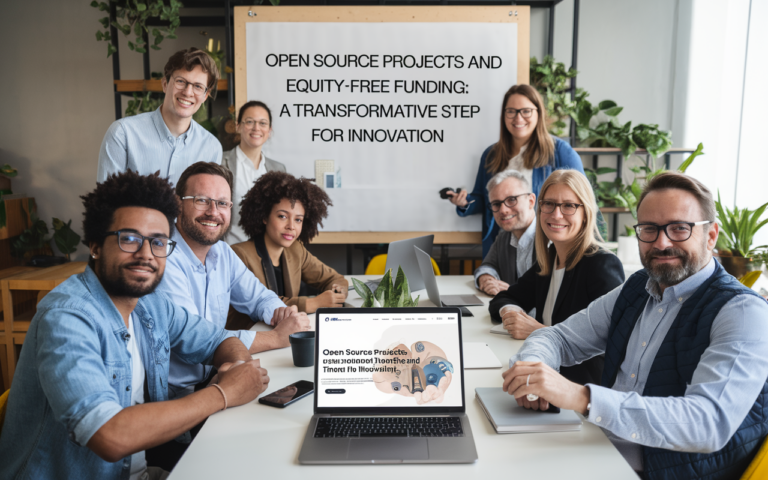 Open Source Projects and Equity-Free Funding: A Transformative Step for Innovation