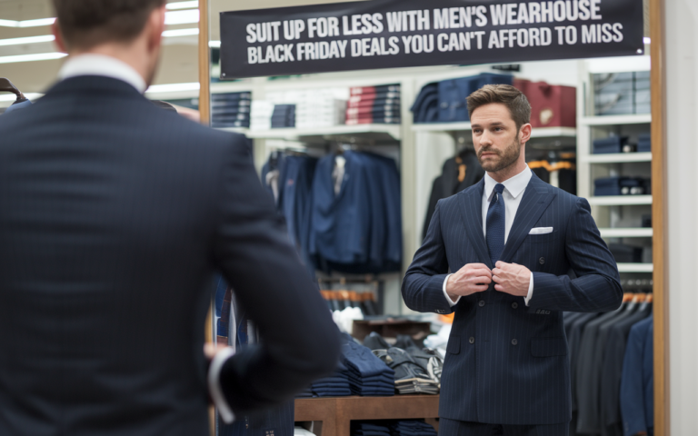 Suit Up for Less with Men’s Wearhouse Black Friday Deals You Can’t Afford to Miss