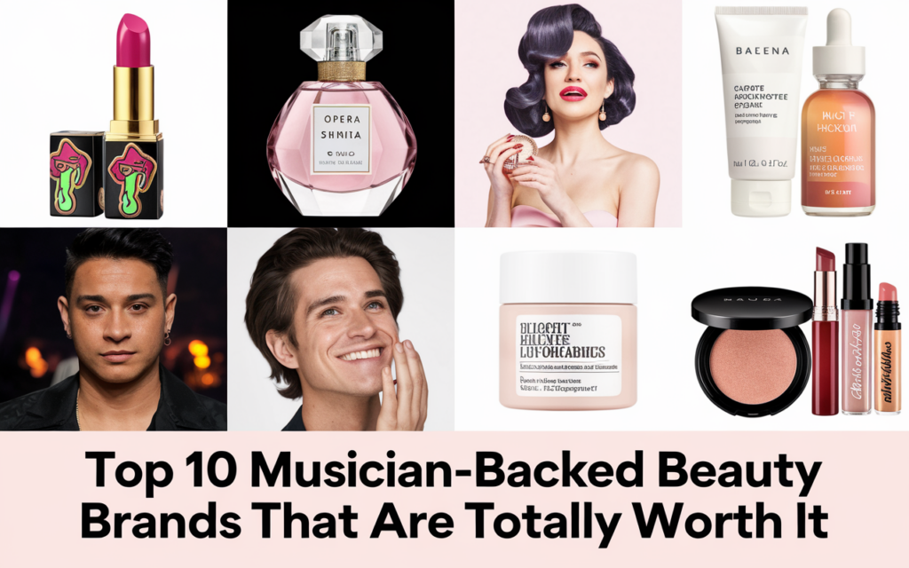 Top 10 Musician-Backed Beauty Brands That Are Totally Worth It