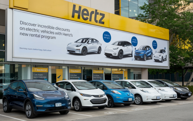 Discover Incredible Discounts on Electric Vehicles with Hertz’s New Rental Program