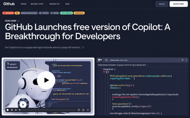 GitHub Launches Free Version of Copilot: A Breakthrough for Developers