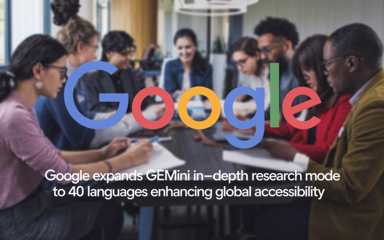 Google Expands Gemini In-Depth Research Mode to 40 Languages Enhancing Global Accessibility