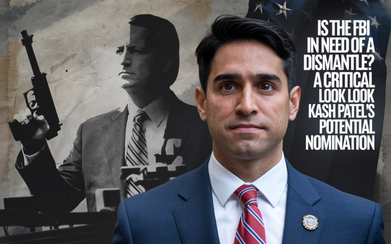 Is the FBI in Need of a Dismantle A Critical Look at Kash Patel’s Potential Nomination