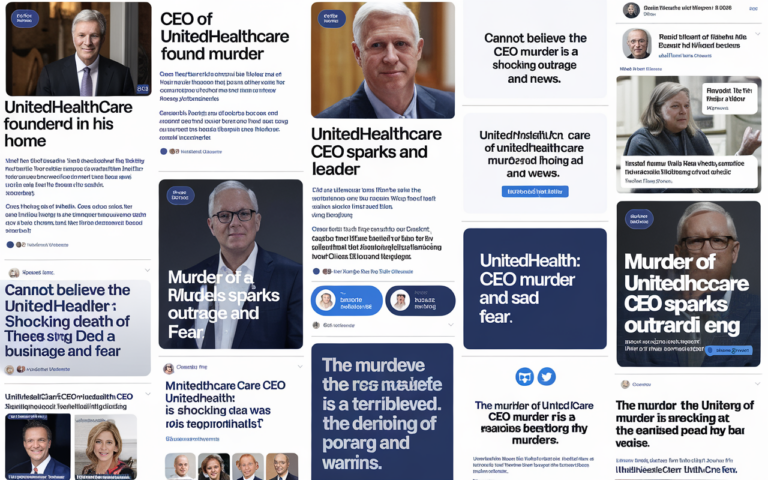 Reactions to the Murder of UnitedHealthcare CEO: Exploring Public Sentiment and Healthcare Discontent