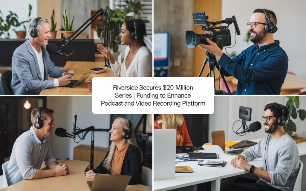 Riverside Secures  Million Series C Funding to Enhance Podcast and Video Recording Platform