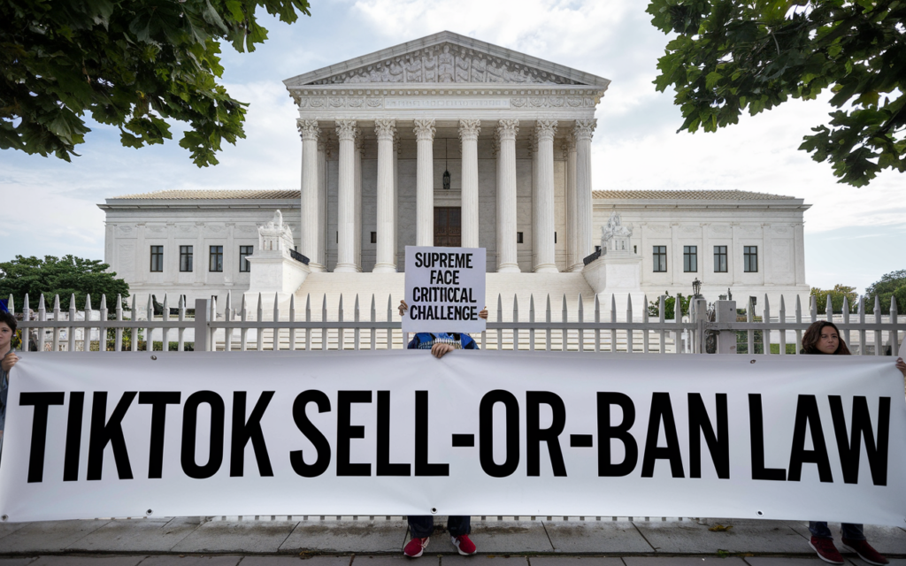 Supreme Court Faces Critical Challenge in TikTok Sell-or-Ban Law