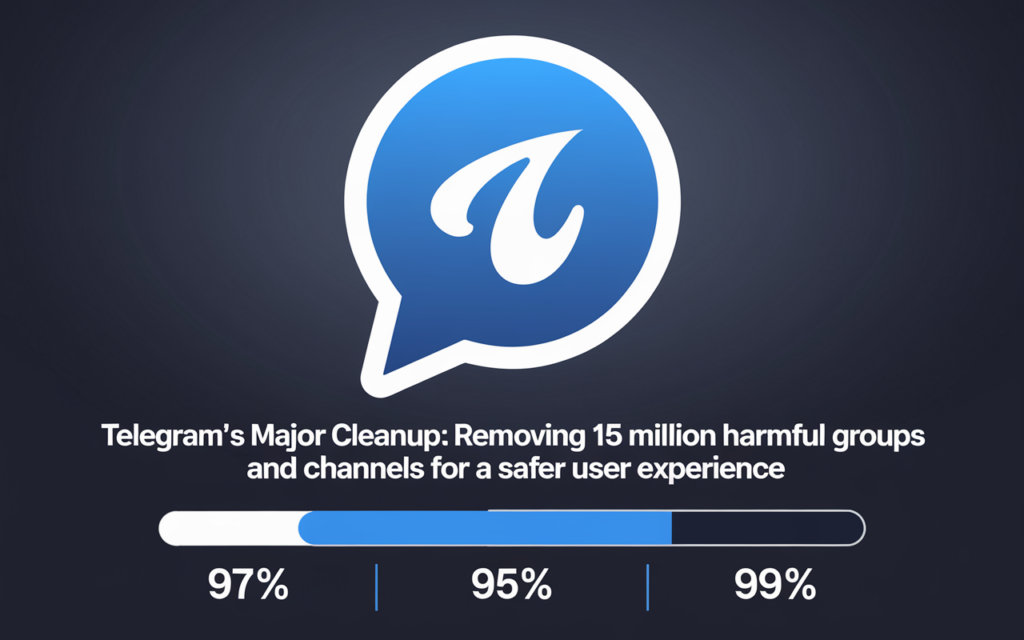 Telegram’s Major Cleanup: Removing 15 Million Harmful Groups and Channels for a Safer User Experience