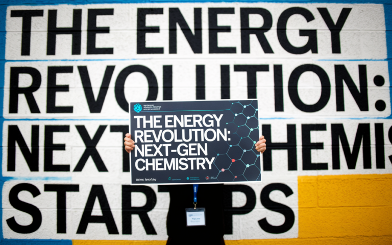 The Energy Revolution: Investing in Next-Gen Chemistry Startups