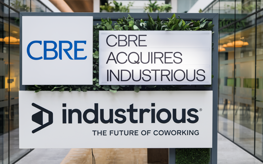 CBRE’s Acquisition of Industrious Shifts the Future of Co-Working Spaces