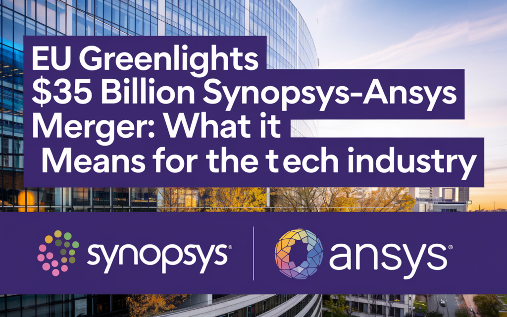 EU Greenlights  Billion Synopsys-Ansys Merger: What It Means for the Tech Industry