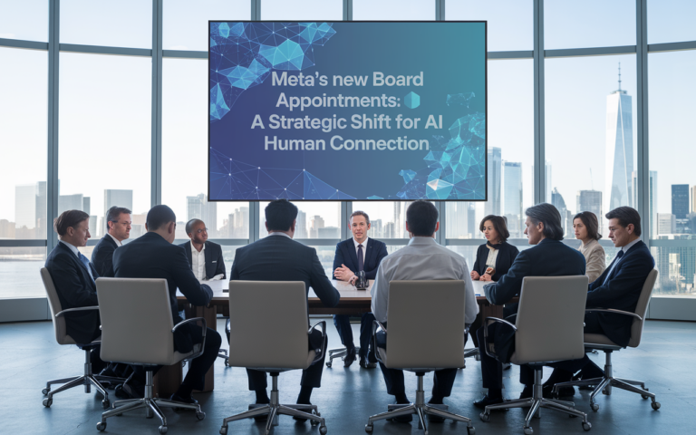 Meta’s New Board Appointments: A Strategic Shift for AI and Human Connection