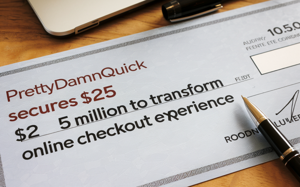 PrettyDamnQuick Secures  Million to Transform Online Checkout Experience