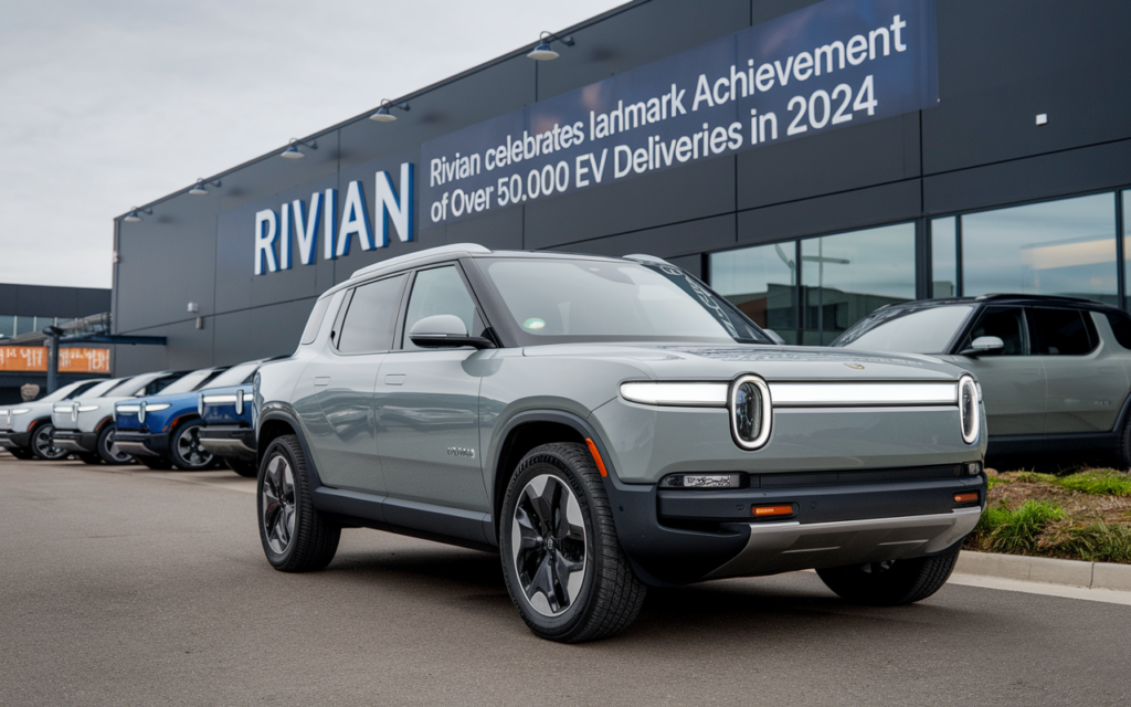 Rivian Celebrates Landmark Achievement of Over 50000 EV Deliveries in 2024