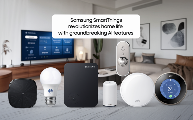 Samsung SmartThings Revolutionizes Home Life with Groundbreaking AI Features