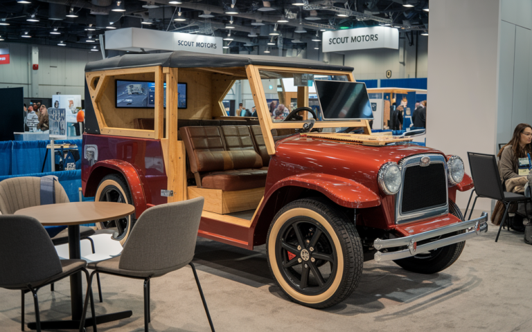 Scout Motors Redefines Automotive Experience at CES 2025 with a Focus on Connection and Nostalgia