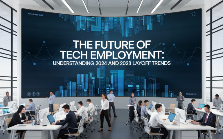 The Future of Tech Employment: Understanding 2024 and 2025 Layoff Trends