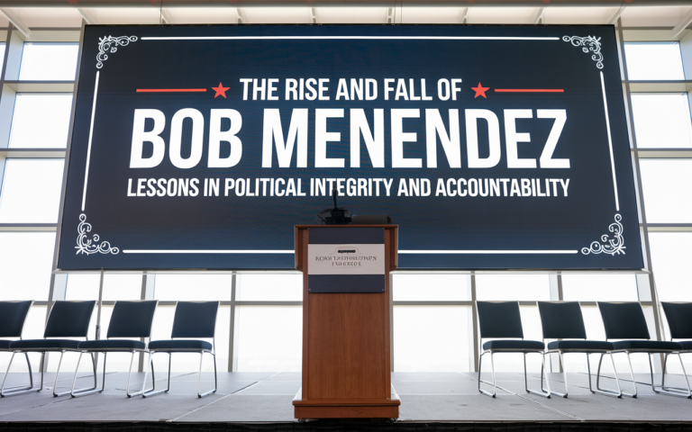 The Rise and Fall of Bob Menendez: Lessons in Political Integrity and Accountability