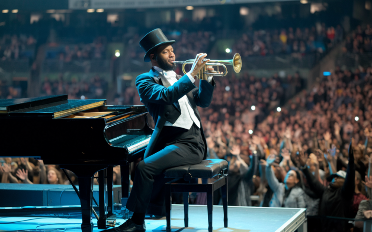 Jon Batiste Shines with Unique National Anthem at Super Bowl LIX