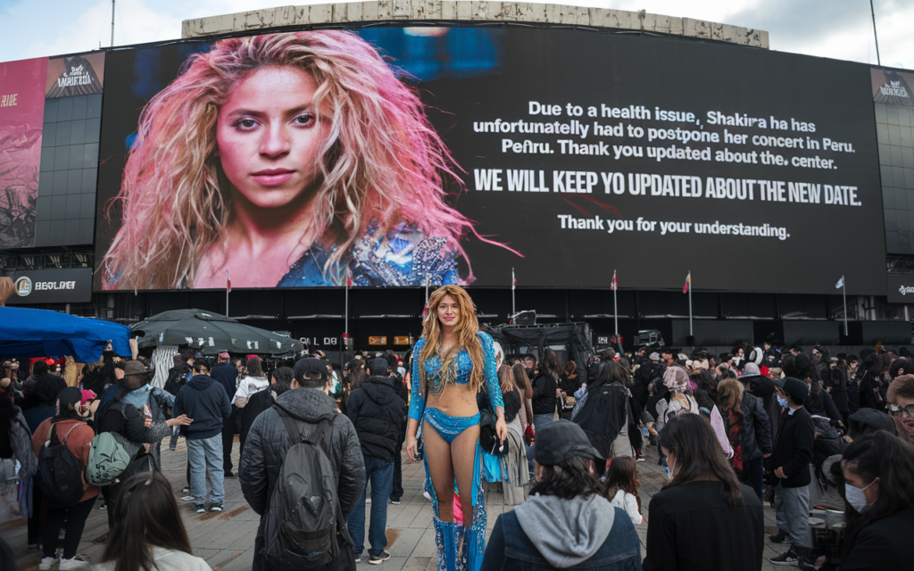 Shakira Postpones Concert in Peru Due to Health Issue Fans Rally for Support