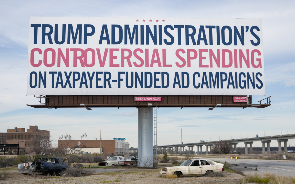 Trump Administration’s Controversial Spending on Taxpayer-Funded Ad Campaigns