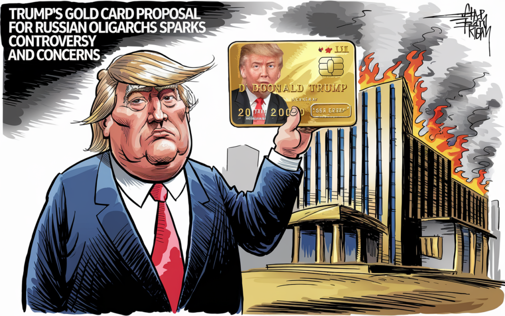 Trump’s Gold Card Proposal for Russian Oligarchs Sparks Controversy and Concerns