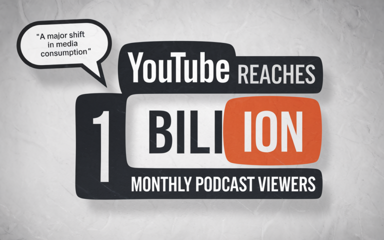 YouTube Reaches 1 Billion Monthly Podcast Viewers A Major Shift in Media Consumption