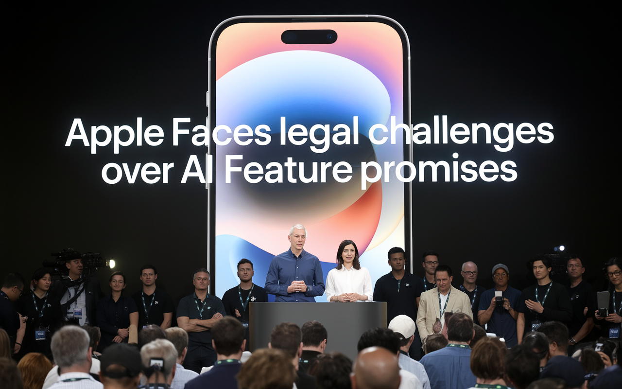 Apple Faces Legal Challenges Over AI Feature Promises