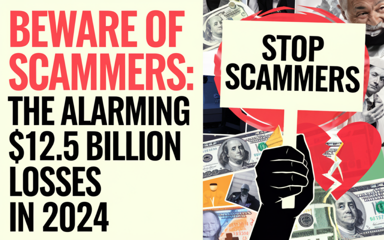 Beware of Scammers: The Alarming .5 Billion Losses in 2024