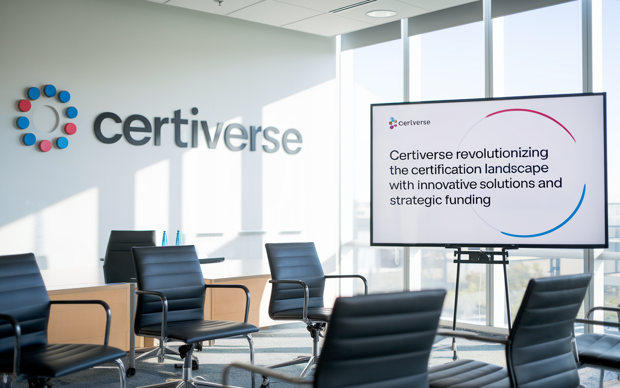 Certiverse Revolutionizing the Certification Landscape with Innovative Solutions and Strategic Funding