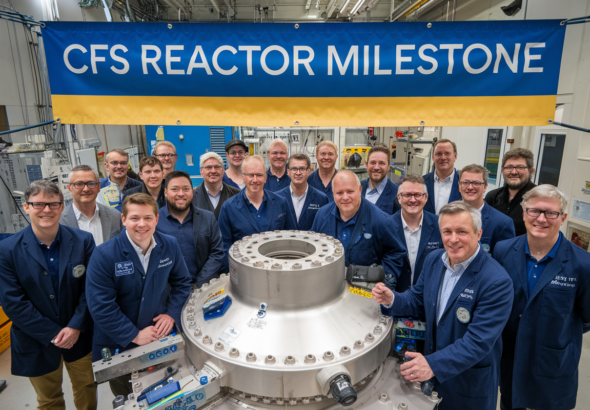 Commonwealth Fusion Systems Achieves Major Milestone in Sustainable Fusion Energy Reactor Construction