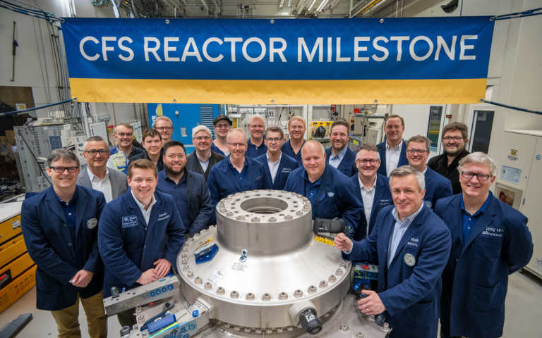 Commonwealth Fusion Systems Achieves Major Milestone in Sustainable Fusion Energy Reactor Construction