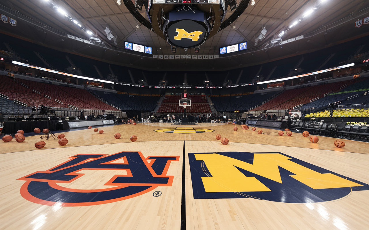 Get Ready for the Auburn vs. Michigan March Madness Game How to Watch Online