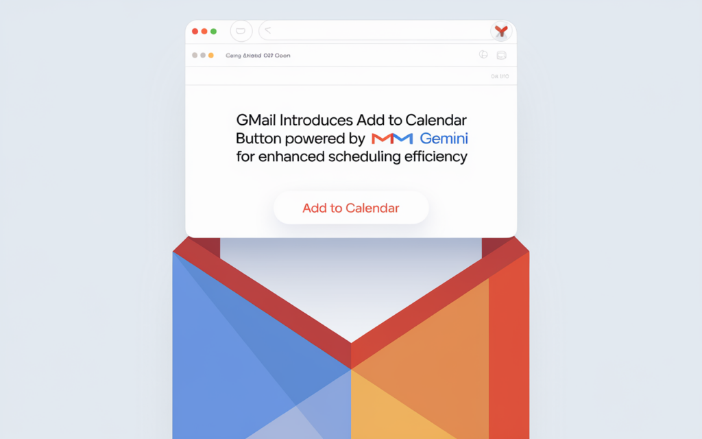 Gmail Introduces Add to Calendar Button Powered by Gemini for Enhanced Scheduling Efficiency