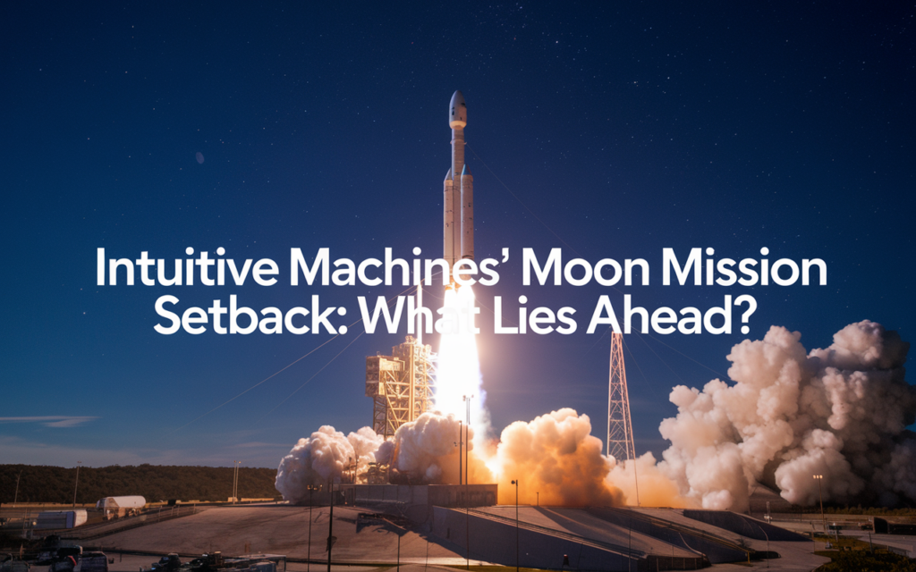 Intuitive Machines’ Moon Mission Setback: What Lies Ahead?