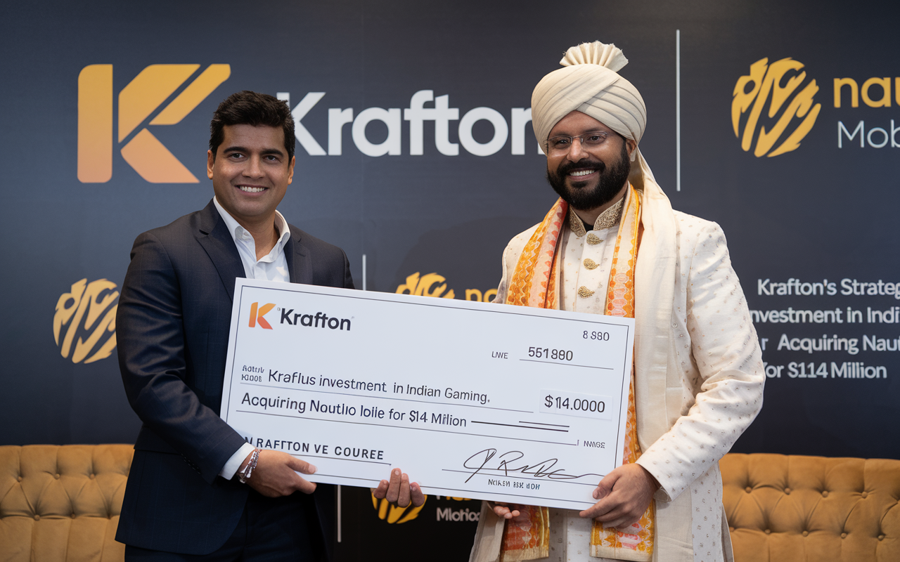 Krafton’s Strategic Investment in Indian Gaming: Acquiring Nautilus Mobile for  Million