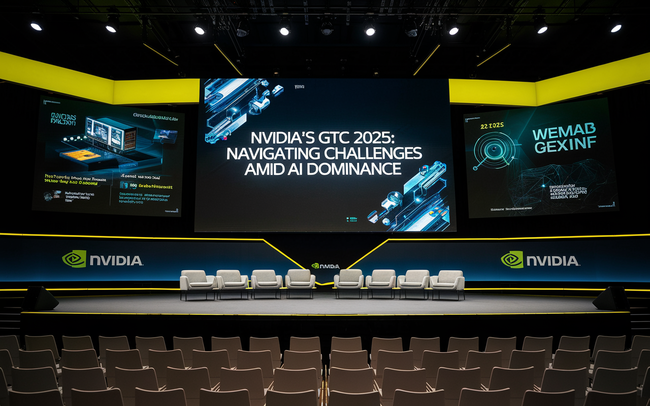 Nvidia’s GTC 2025: Navigating Challenges Amid AI Dominance
