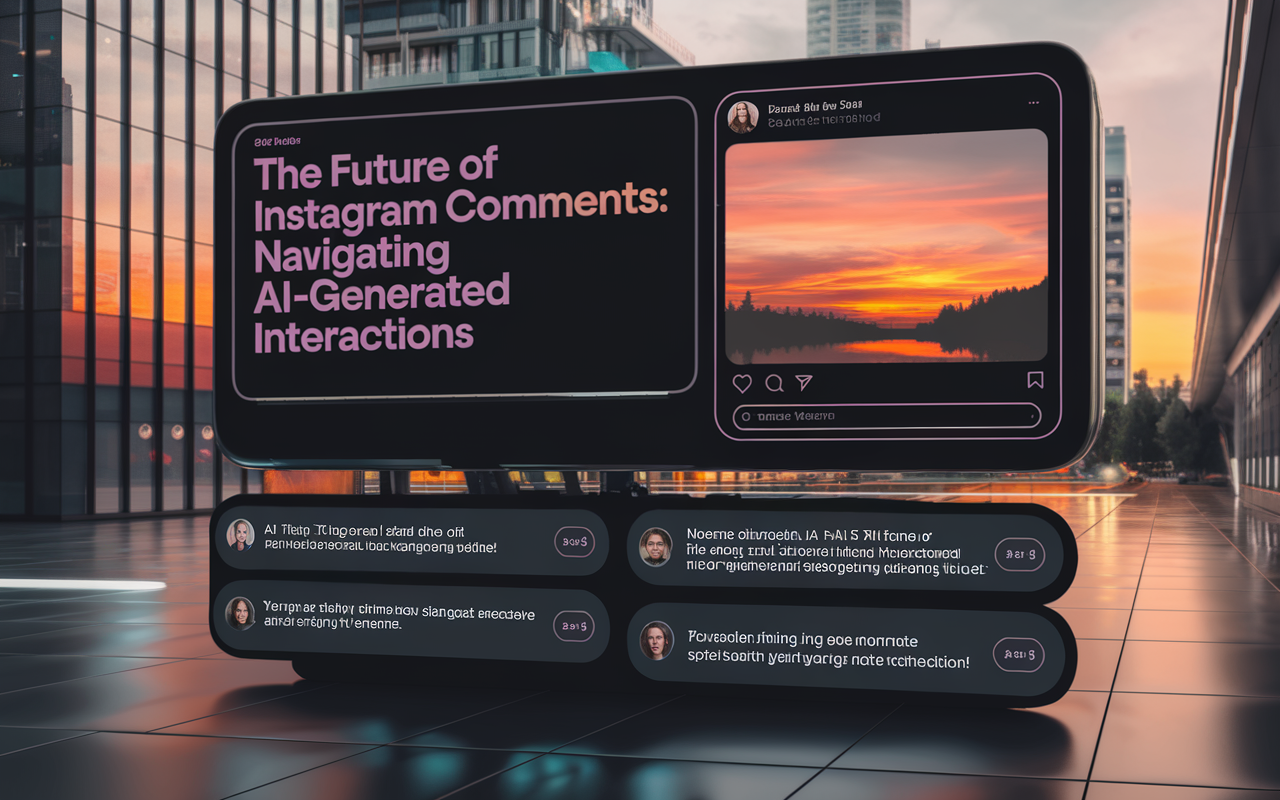 The Future of Instagram Comments: Navigating AI-Generated Interactions