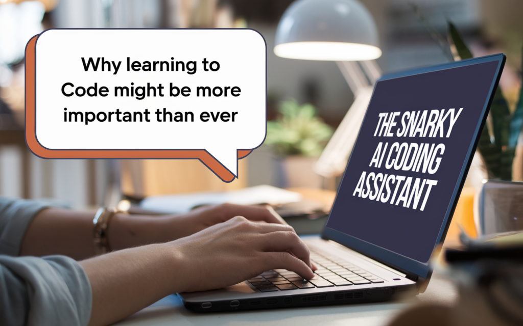 The Snarky AI Coding Assistant Cursor: Why Learning to Code Might Be More Important Than Ever