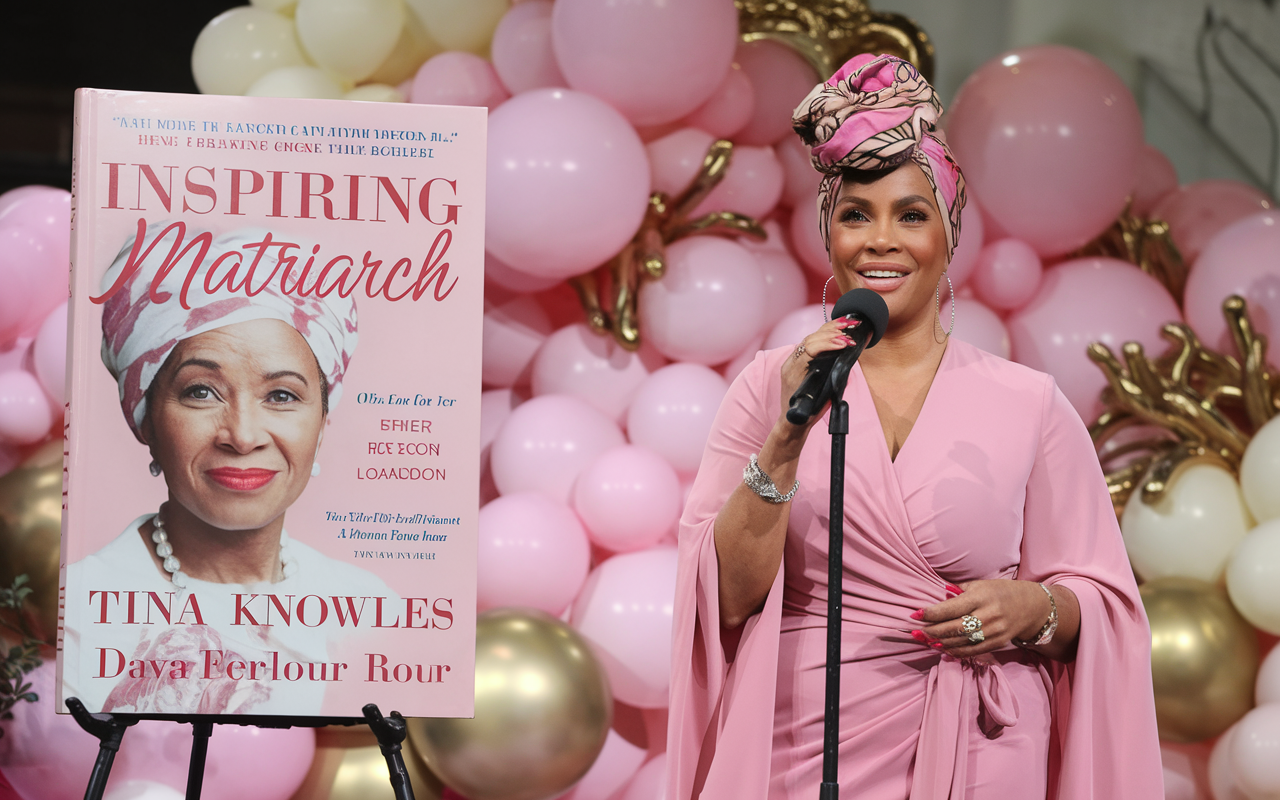 Tina Knowles Launches Inspiring Matriarch Book Tour Celebrating Family and Resilience
